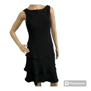 Evan Picone Black Coctail Dress